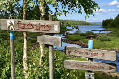 Vandring på Finnskogleden ved Haldammen